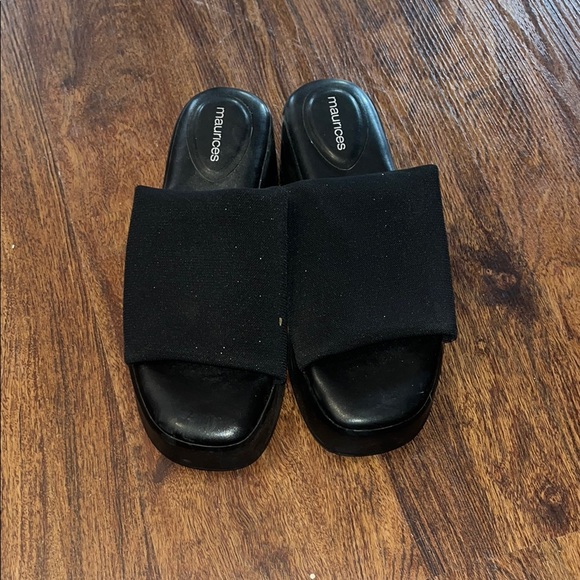 Maurices Shoes - Maurices Women's Black Slide Sandals